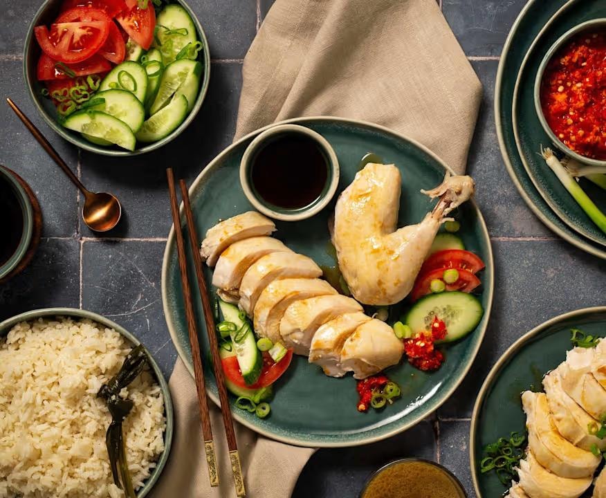 Hainanese Chicken Rice